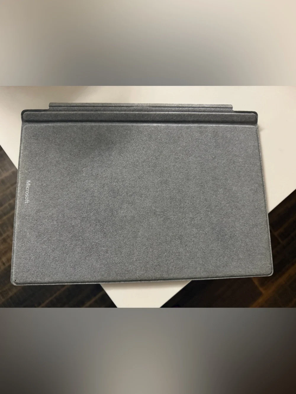 Microsoft Gray Fabric Keyboard Cover